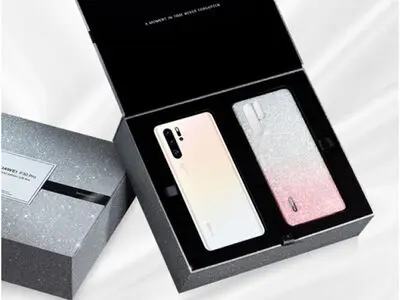 نسخه سفارشی پرچمدار هوآوی با قابی از کریستال‌هایSwarovski