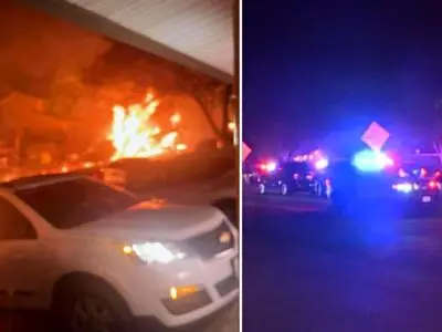 سقوط یک هواپیما در نزدیکی «سن‌دیه‌گو»