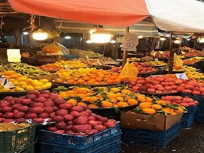کاهش قیمت پرتقال و نارنگی در بازار میوه و تره‌بار