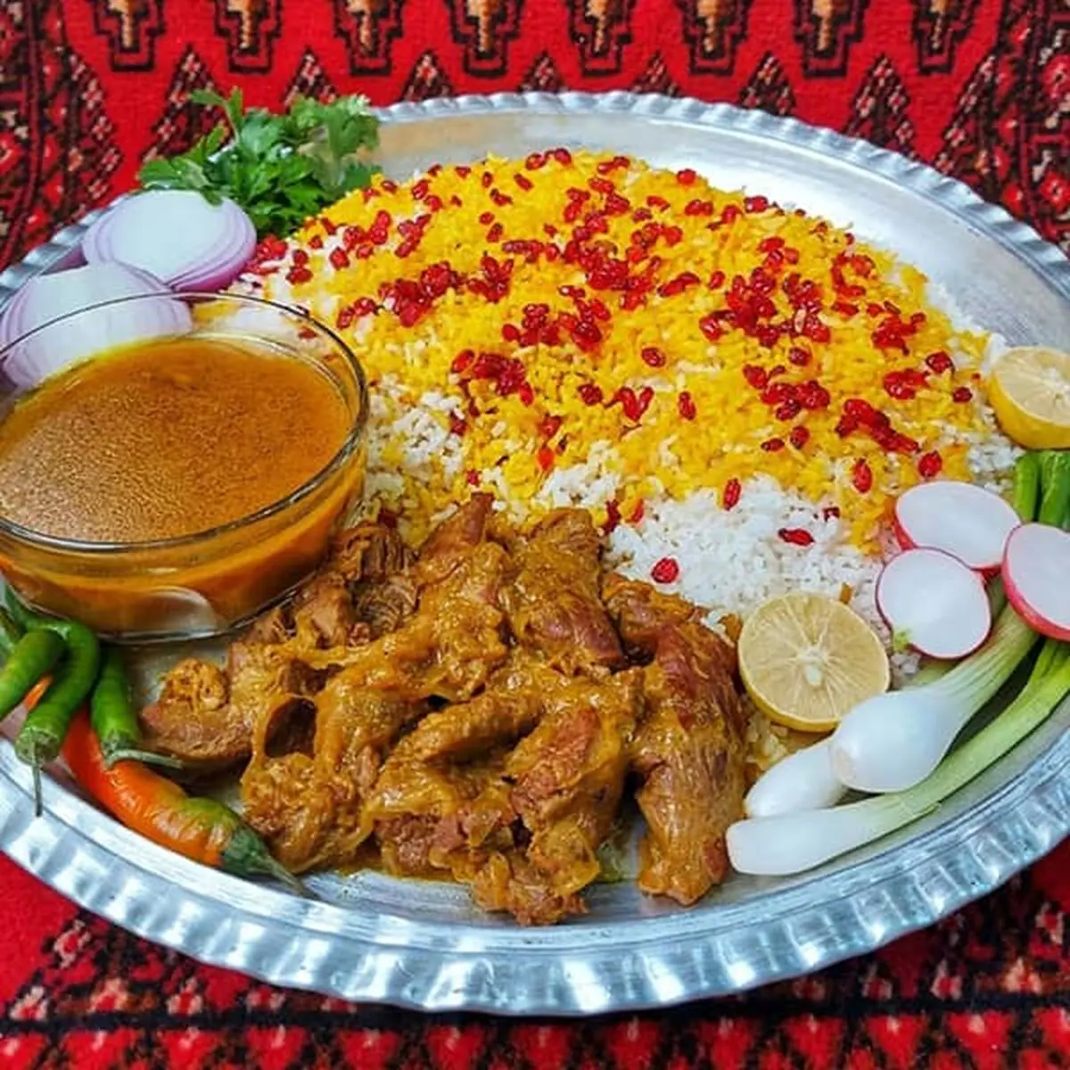 طرز تهیه زیربرنجی؛غذای محبوب لرها