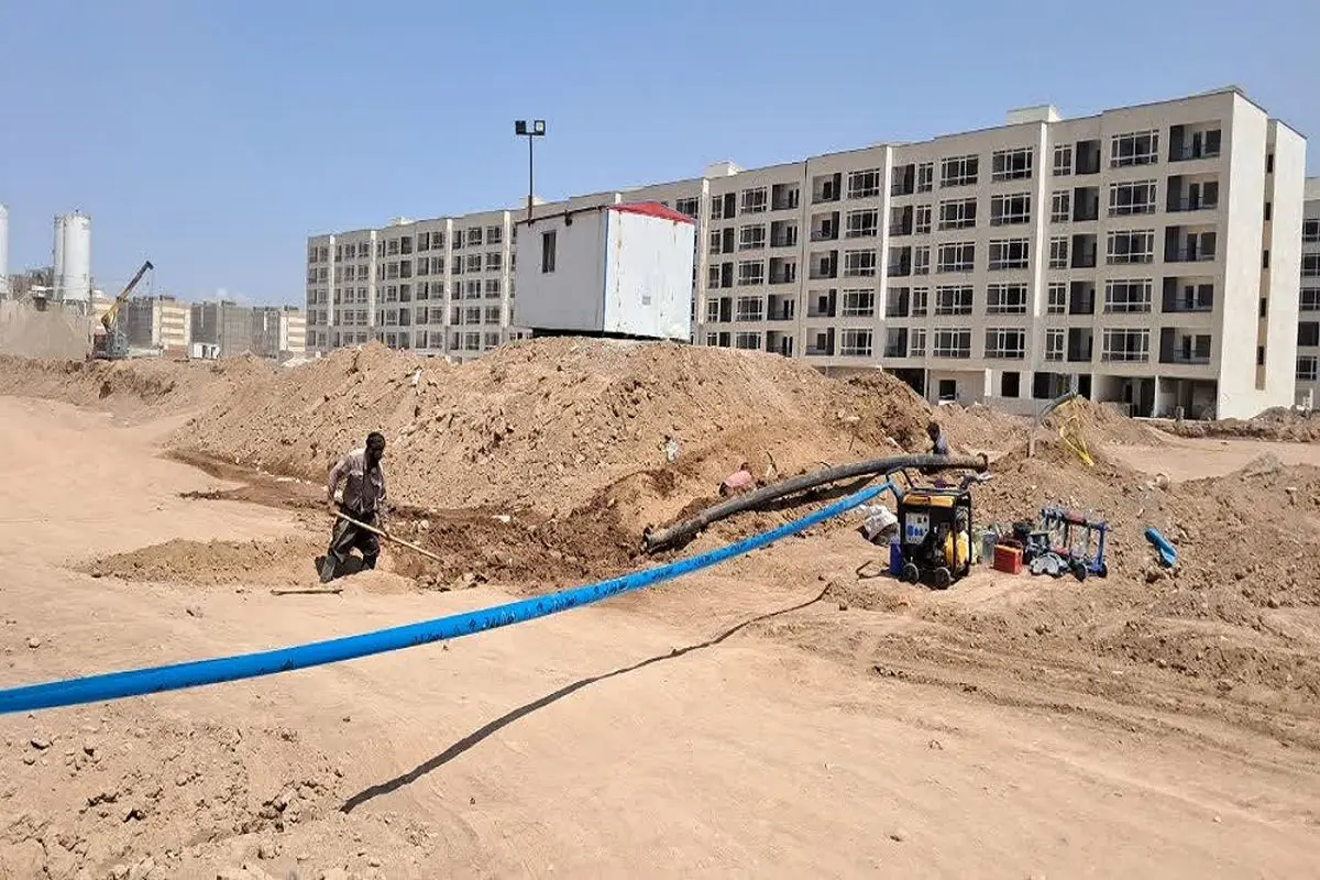 4800 انشعاب آب به نهضت ملی مسکن در قزوین واگذار شد