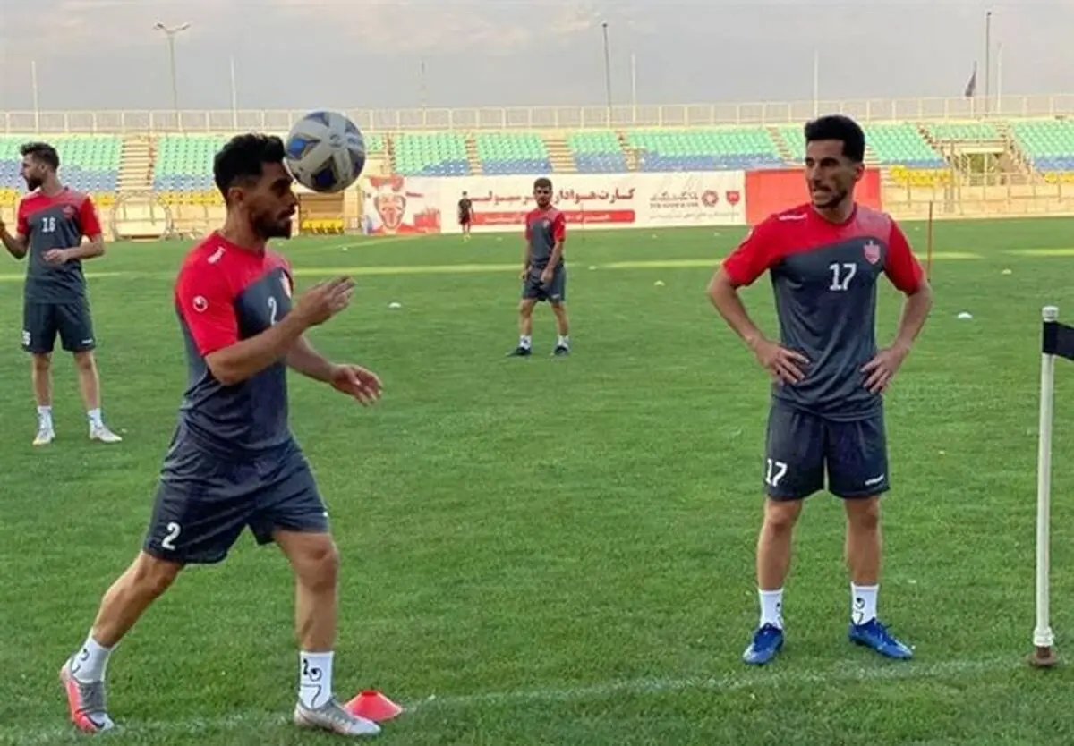 خبر نگران کننده در تمرین پرسپولیس؛ شیری و عالیشاه مصدوم شدند