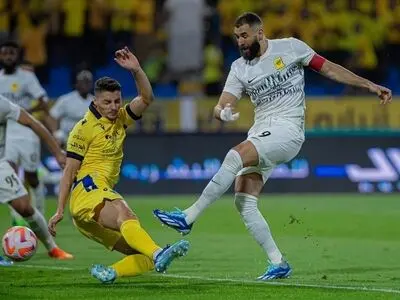 تساوی الاتحاد در شب گلزنی بنزما
