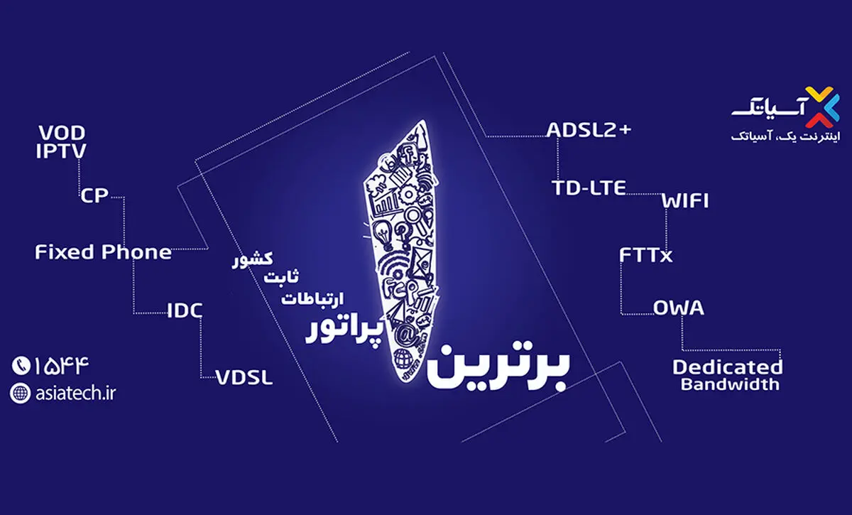 تله ­کام 2017 و حضور گسترده آسیاتک!