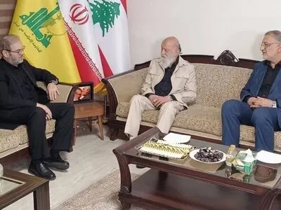 حضور چمران و زاکانی در دفتر حزب الله در تهران