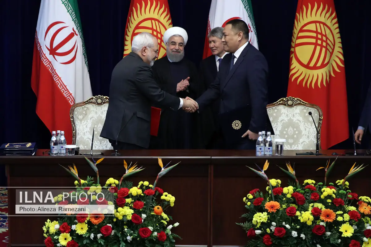 تهران و بیشکک پنج سند همکاری امضا کردند