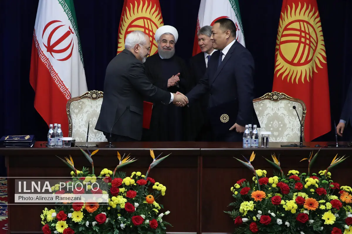 
تهران و بیشکک پنج سند همکاری امضا کردند 
