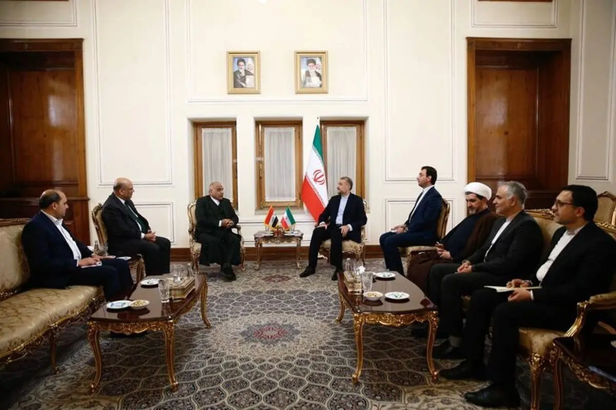 نخست‌وزیر پیشین عراق با امیرعبداللهیان دیدار کرد