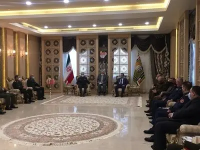 دیدار وزیر دفاع عراق با سرلشگر باقری
