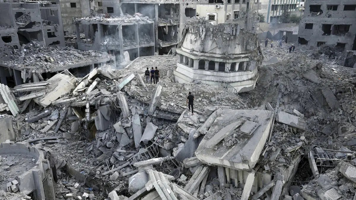 تخریب بیش از هزار و ۳۰۰ ساختمان در نوار غزه در اثر بمباران اسرائیل