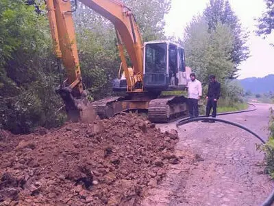 پیشرفت 75 درصدی پروژه آبرسانی به روستای مژدهه شهرستان شفت
