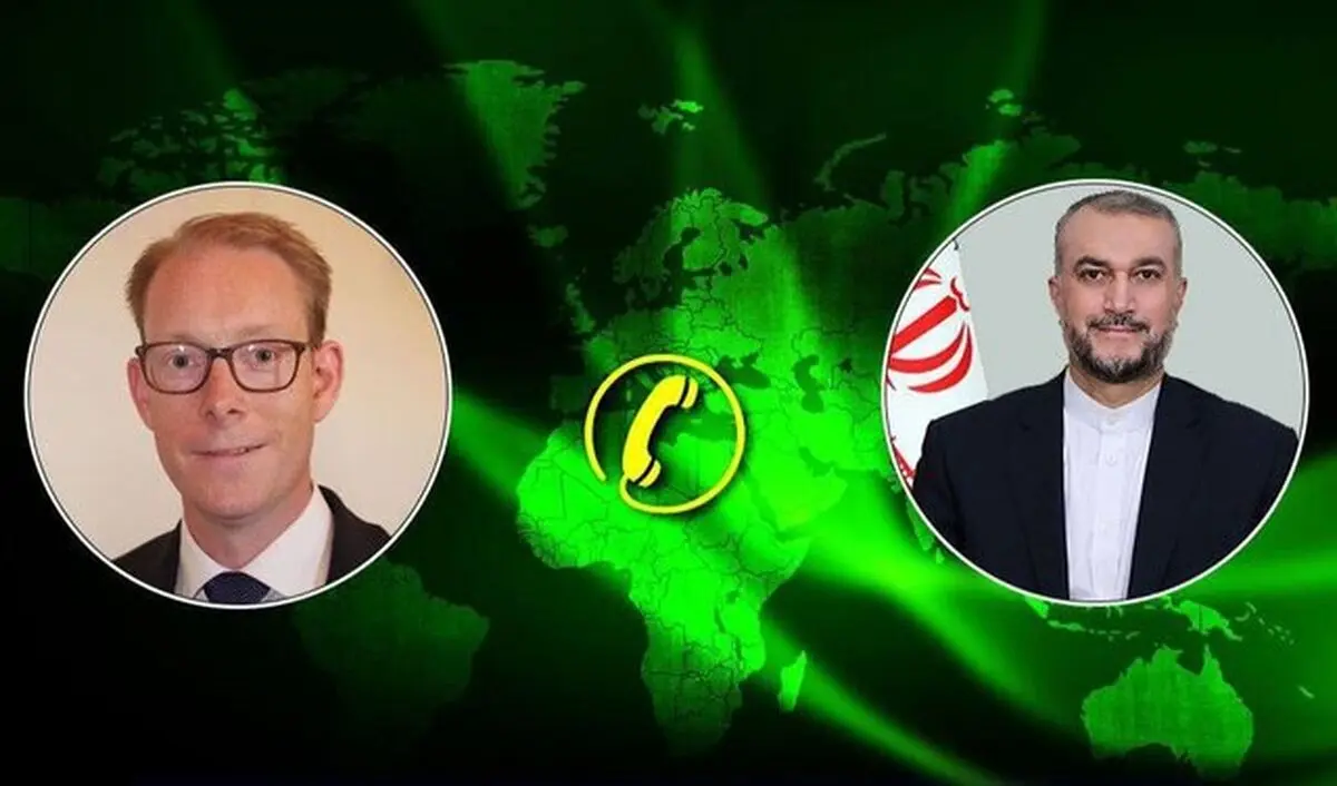 تماس تلفنی وزیر خارجه سوئد با امیرعبدالهیان