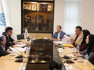 دیدار دوجانبه مقامات ارشد سازمان اکو و هواشناسی ایران 
