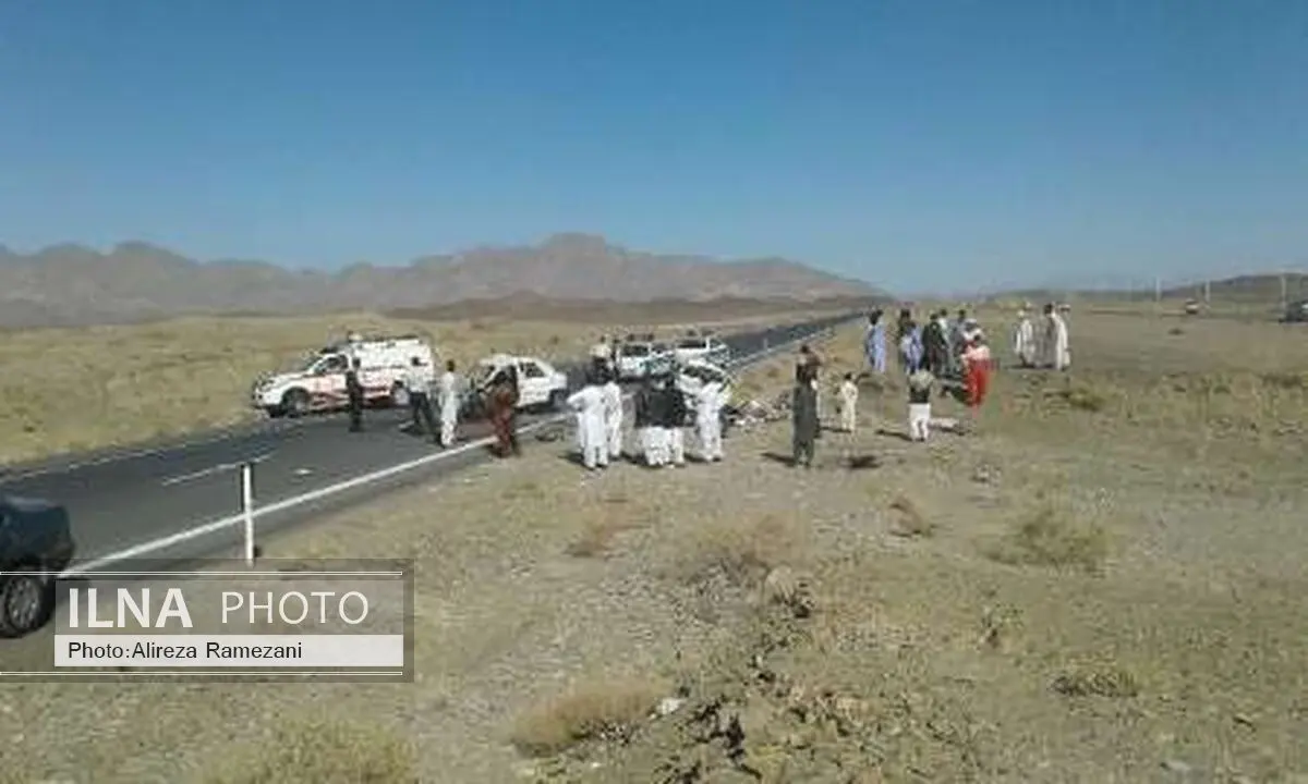 13 کشته و زخمی در سانحه‌رانندگی در محور خاش-ایرانشهر