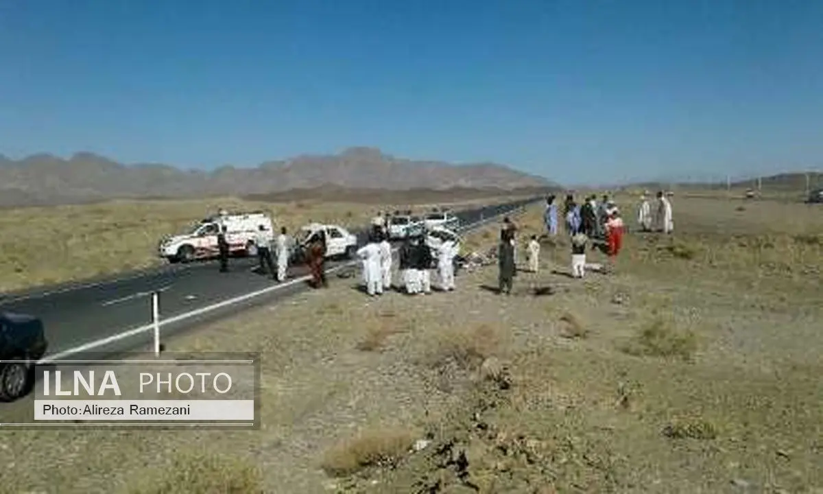 13 کشته و زخمی در سانحهرانندگی در محور خاش-ایرانشهر