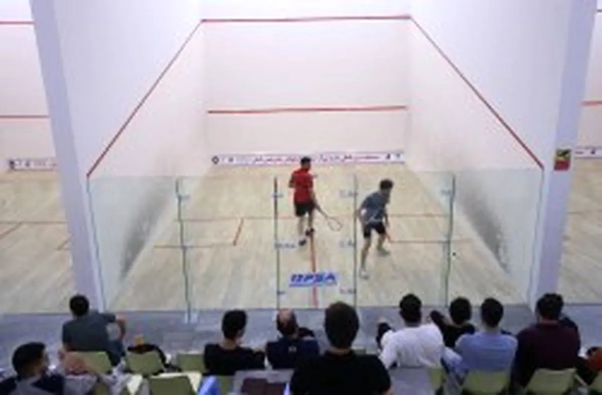 آغاز مسابقات بین‌المللی جایزه بزرگ اسکواش کیش کاپ