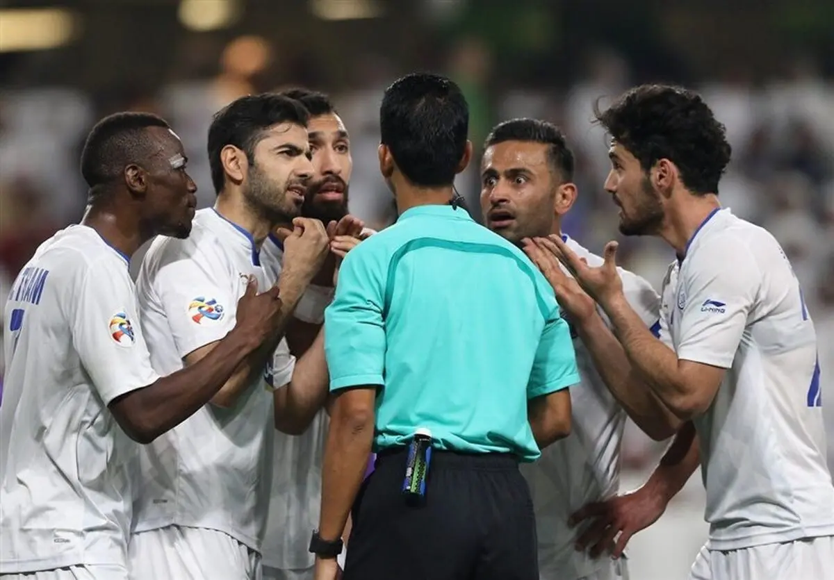 نامه اعتراضی استقلال به AFC 