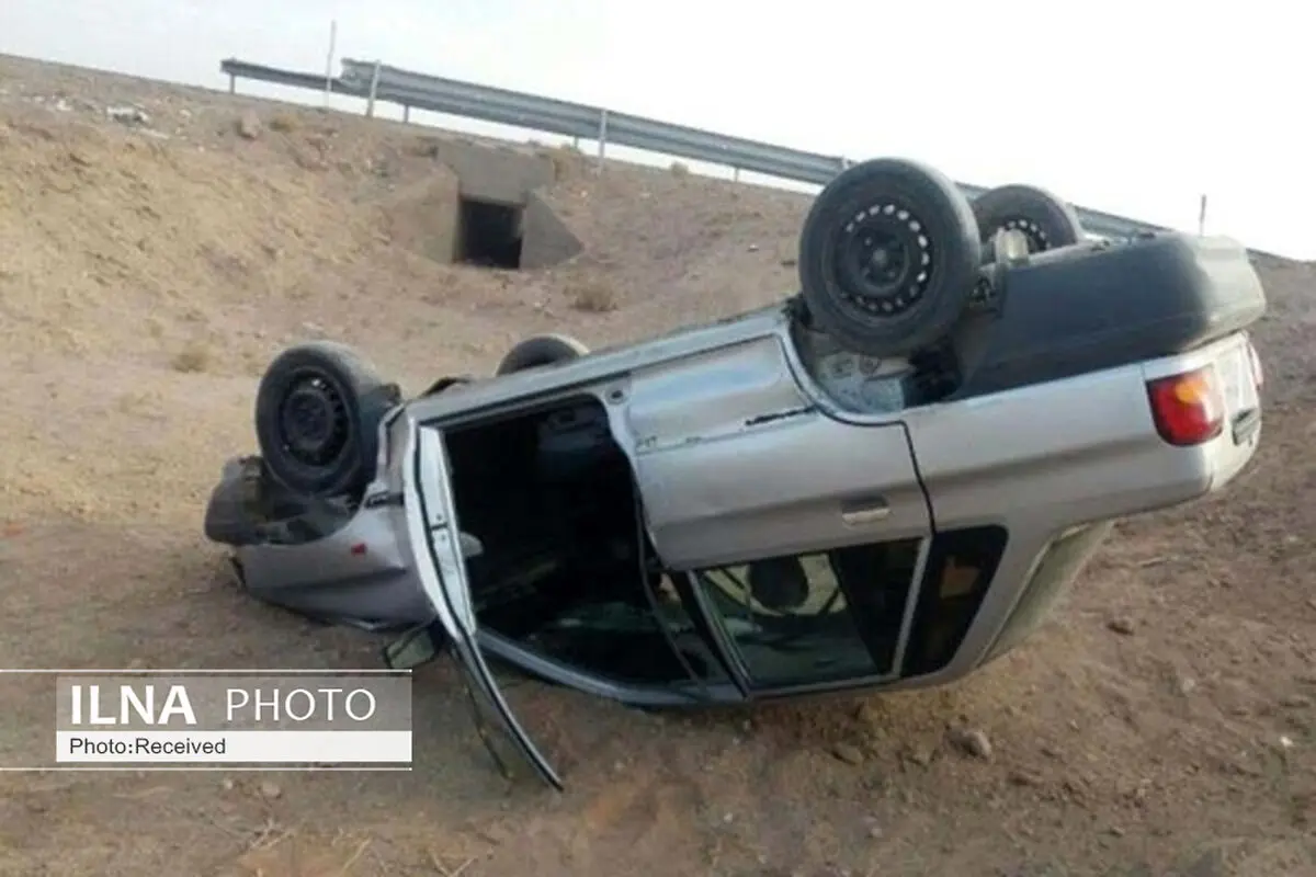 واژگونی پراید در محور شوش به اندیمشک با ۵ فوتی و مجروح