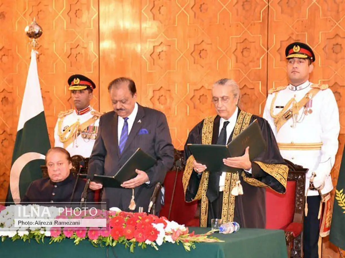 مراسم تحلیف رئیس موقت دیوان عالی پاکستان برگزار شد