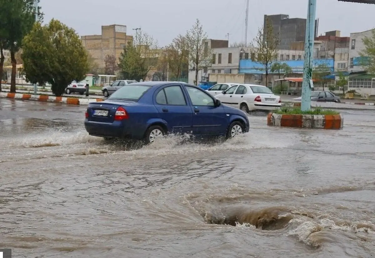 احتمال آبگرفتگی معابر عمومی و سیلابی شدن مسیل‌ها
