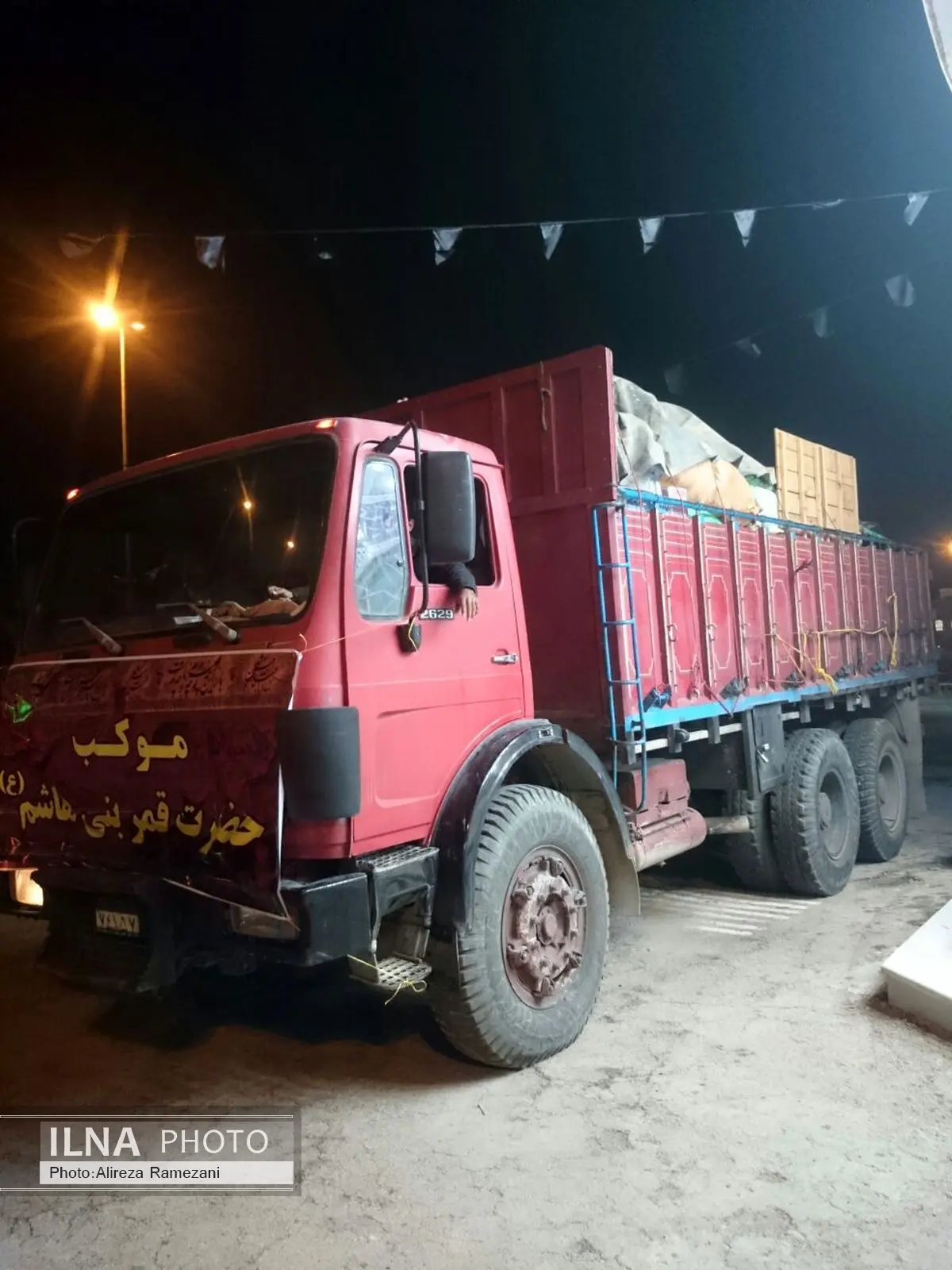 موکب قمر بی هاشم«ع» بندر امام، در  کیلومتر ۵ کربلا برپا می‌شود