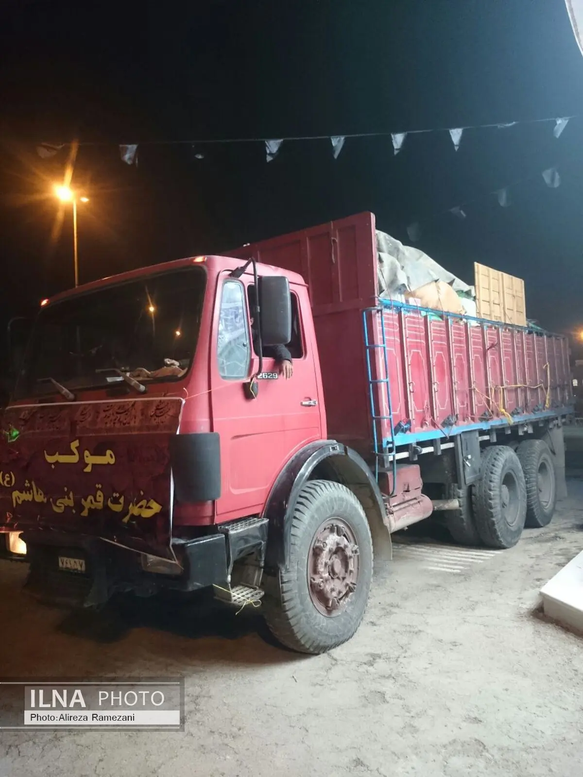 موکب قمر بی هاشم«ع» بندر امام، در  کیلومتر ۵ کربلا برپا می‌شود