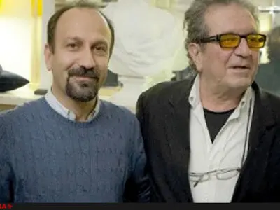 فیلم / تبریک داریوش مهرجویی به اصغرفرهادی برای موفقیت در جشواره «کن»