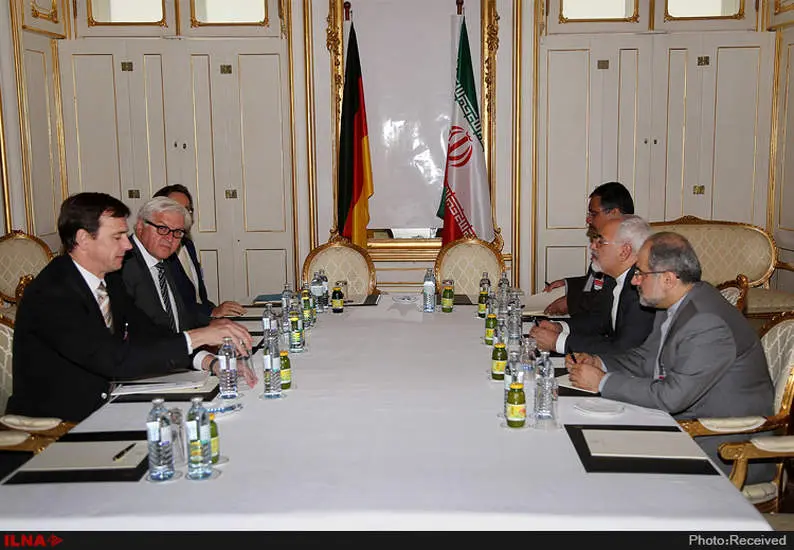 17-دیدار اشتاین مایر وزیر امورخارجه آلمان با ظریف