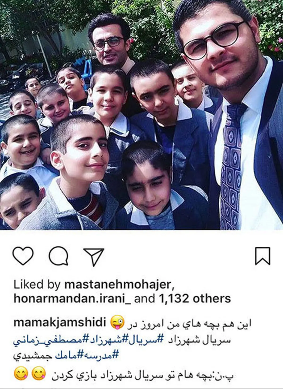 عکس پشت صحنه شهرزاد که سرنوشت فرهاد را لو می‌دهد