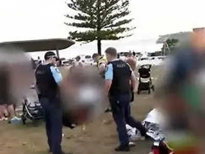 لحظه دستگیری عامل تیراندازی به جشن خونین یهودیان + فیلم