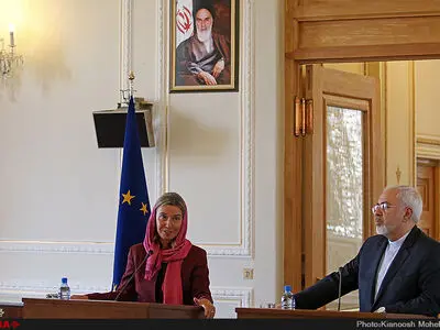 بیانیه مشترک ظریف و موگرینی صادر شد