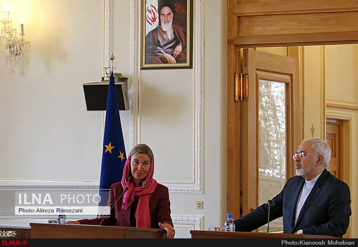 بیانیه مشترک ظریف و موگرینی صادر شد