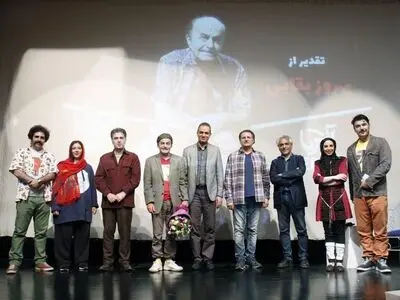 بهروز بقایی در نیاوران تقدیر شد
