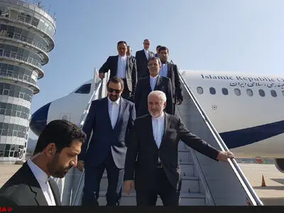ظریف وارد مسکو شد