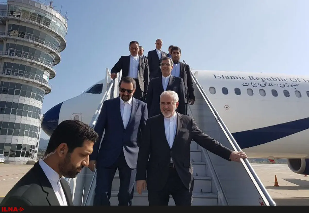 ظریف وارد مسکو شد