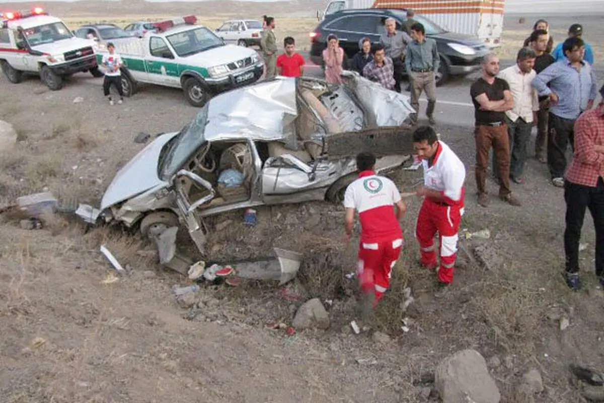 ۳۹ تن در حادثه تصادف مازندران مصدوم شدند