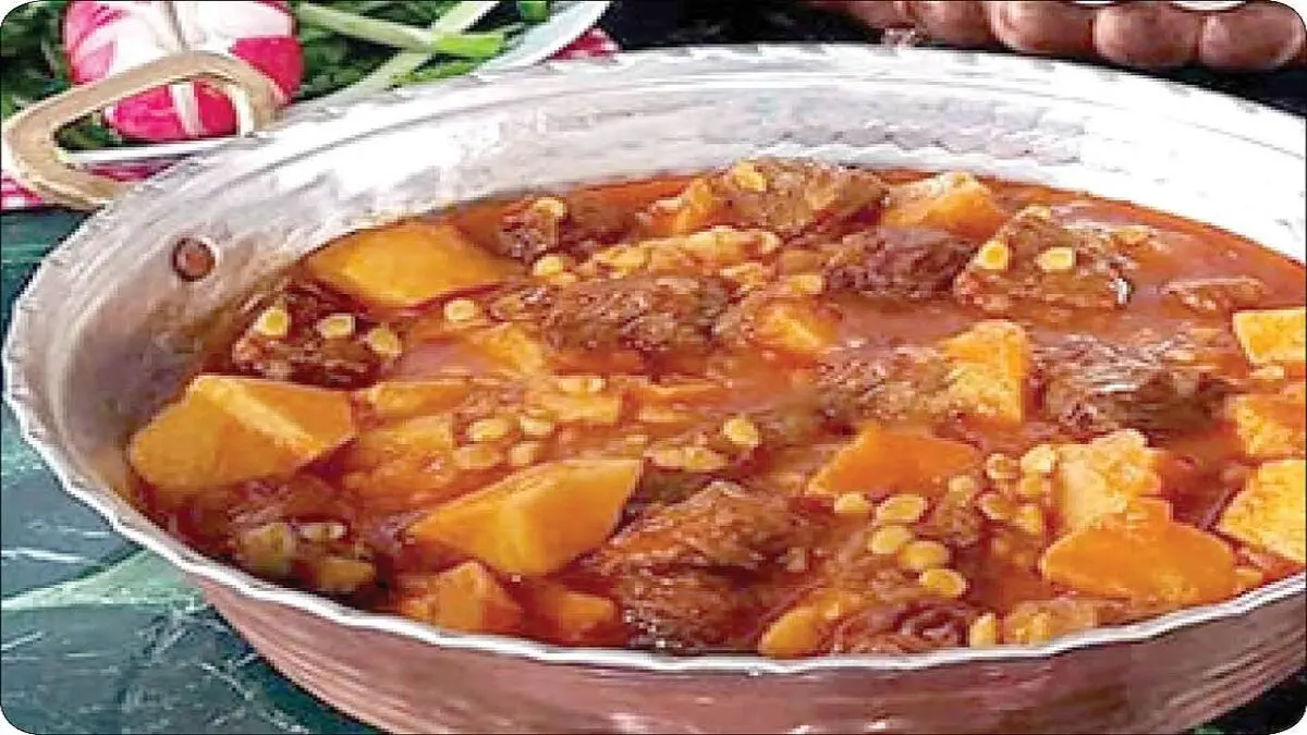 طرز تهیه خورشت به با لپه