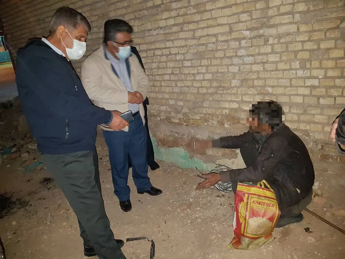 طرح خدمات‌رسانی به افراد بی‌سرپناه در معرض آسیب و سرمازدگی در خوزستان