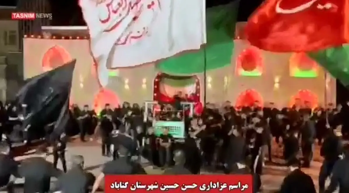 عزاداری سنتی حسن حسین در بیدخت + فیلم