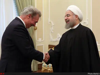 وزیر خارجه لوکزامبورگ با روحانی دیدار کرد