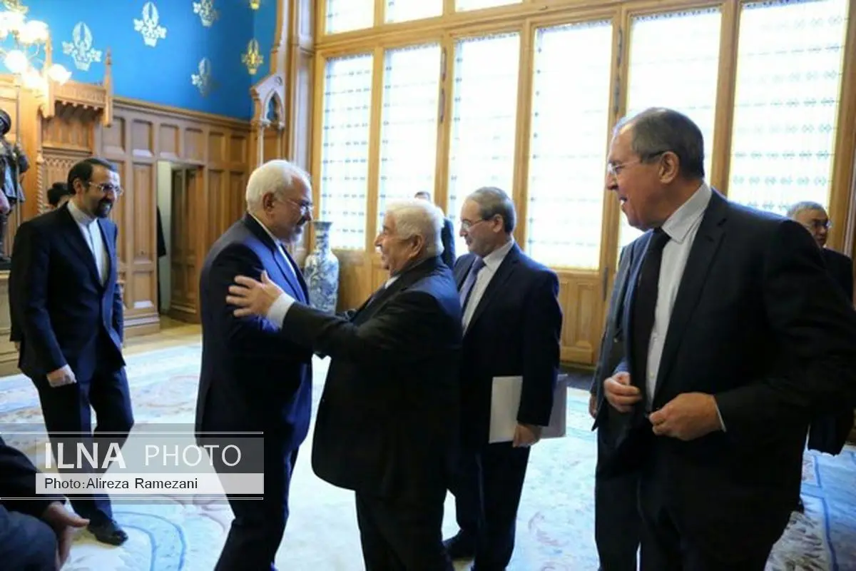 ظریف با وزیر خارجه سوریه دیدار کرد