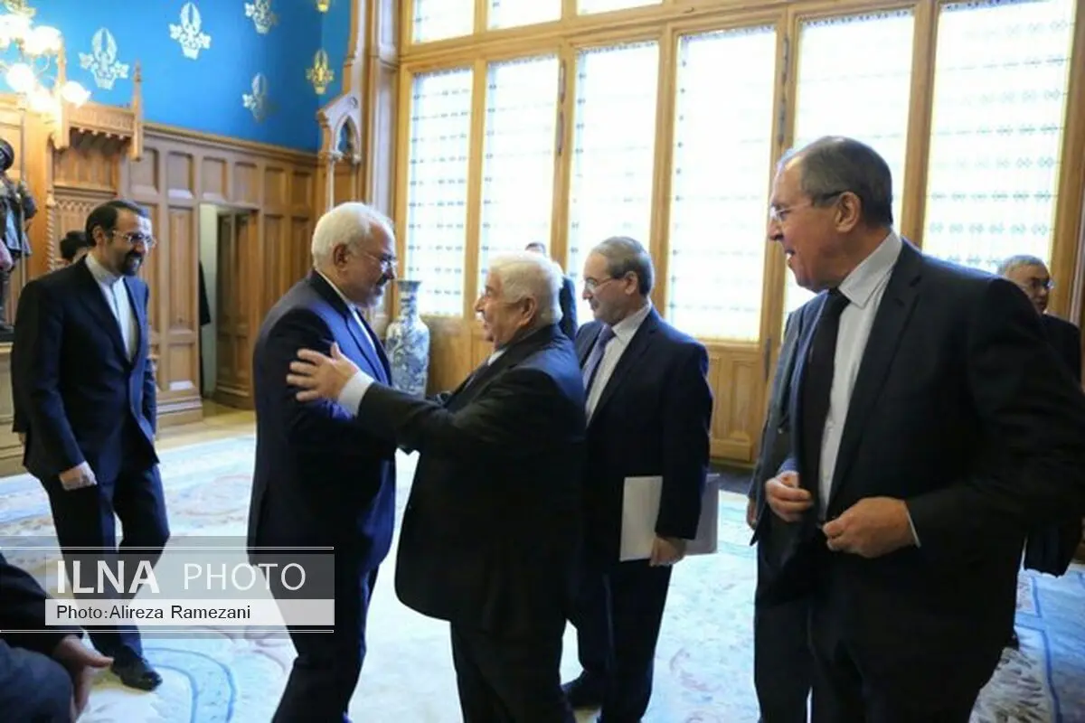 ظریف با وزیر خارجه سوریه دیدار کرد