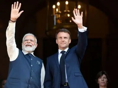 ماکرون به هند می‌رود