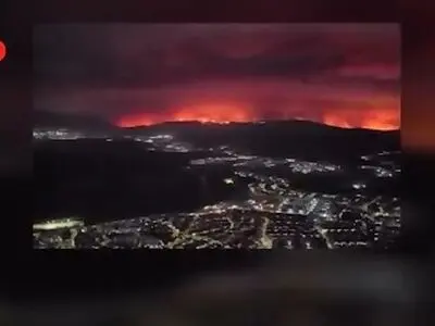 ۱۸ جانباخته در آتش‌سوزی جنگلی در شیلی + فیلم