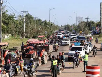 تخلیه هزاران شهروند کامبوج در پی تشدید تنش با تایلند