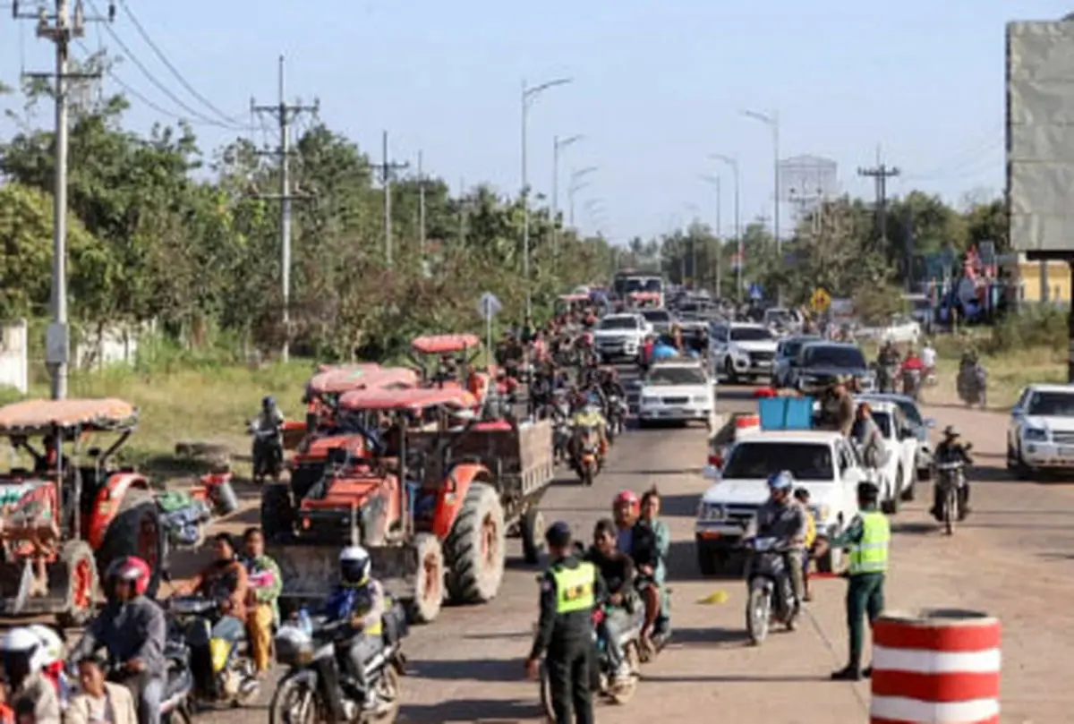 تخلیه هزاران شهروند کامبوج در پی تشدید تنش با تایلند