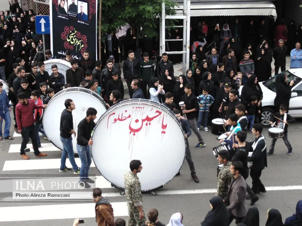 عزاداری قشقائی‌های چهارمحال و بختیاری درایام شهادت اباعبدالله الحسین(ع) 