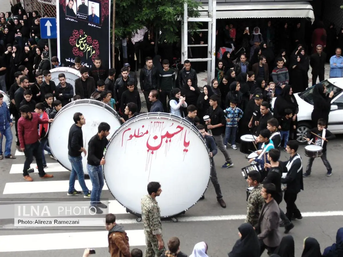عزاداری قشقائیهای چهارمحال و بختیاری درایام شهادت اباعبدالله الحسین(ع)
