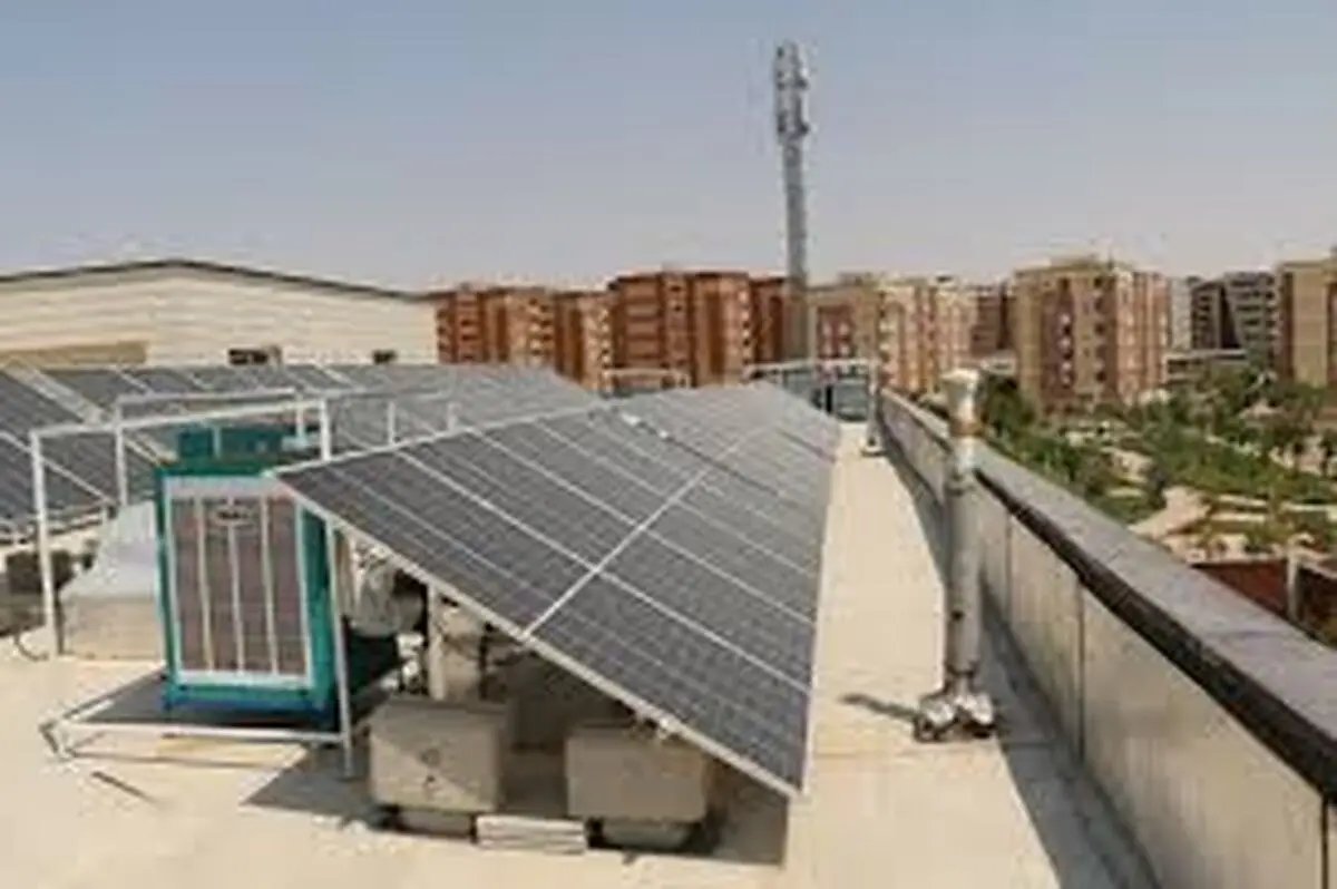 ۲۳ مگاوات نیروگاه خورشیدی پشت‌‌بامی؛ در تهران