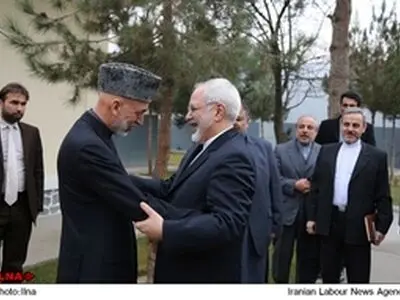 دیدار های محمد جواد ظریف در سفر به افغانستان